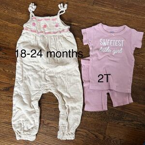 Lot of clothes - see photos for all outfits